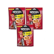 Nescafe 3'ü 1 Arada Original Kahve 10'lu 3 x 17.5 G