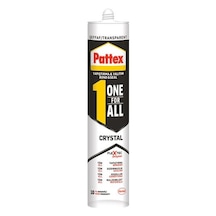 Pattex One For All Crystal Montaj Yapıştırıcı Şeffaf 290 G