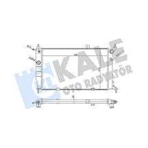 Opel Astra F Motor Radyatoru 1.4 1992-1997 Kale 357005