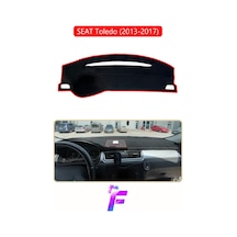 Seat Toledo 2013-2017 Uyumlu Torpido Örtüsü Yansıma Önleyici Tam Koruma Hızlı Montaj K33