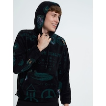 LOFT Oversize Fit Erkek Sweatshirt Lf2033859 Q1.v1 Siyah