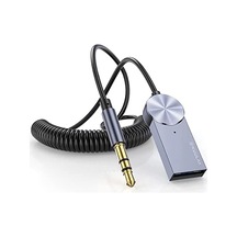 Ayrex Kuulaa Usb Bluetooth 5.0 3.5 Aux Receiver Aux Wireless Araç Kiti