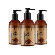 Rekze Masaj Yağı 3'lü Ve Güçlü Paket - Çikolata Aromalı Bay Ve Bayanlara Uygun Unisex 120 Ml