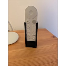 Bezos 3d Baskı Duvara Monte Tek Kumandalık Dikey Kumanda Tutucu Slim Kumanda Askısı Siyah Hb006