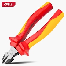 Deli 6 İnç Tel Pense Keskin Büyük Açılış Sıyırma Pensesi Endüstriyel Sınıf Emek Diagonal Pliers 6