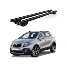 Kanca Opel Mokka 2012 Ve Sonrası Uyumlu Siyah Kilitli Ara Atkı 110cm Port Bagaj Tavan Barı