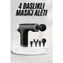 Derin Masaj Aleti 4 Farklı Başlık İle Taşınabilir
