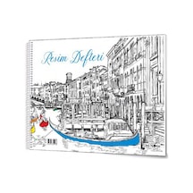 Çınar Resim Defteri Spiralli Karton Kapak 15 Yp 33x48 33001