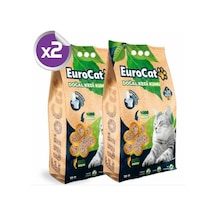 Eurodog&Eurocat Hızlı Topaklaşan Doğal Kedi Kumu 2 x 10 L