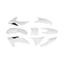 Max Performance Plastik Granaj Seti - Beyaz Ktm 2024-2025 Uyumlu Mx Numaratörlü