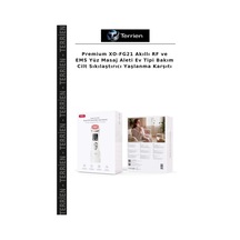 Premium Xo-fg21 Akıllı Rf Ve Ems Yüz Masaj Aleti Ev Tipi Bakım Cilt Sıkılaştırıcı Yaşlanma Karşıtı