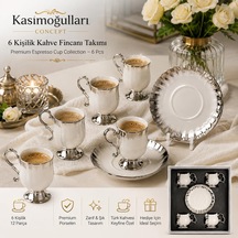 6 Kişilik Kahve Fincanı Takımı, 12 Parça Kc02 Diğer