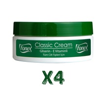 Fonex Klasik Nemlendirici Krem 175 ml 4 Adet