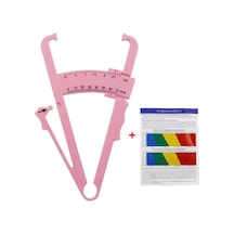 Fitness Için Vücut Plastik Skinfold, Yağ Ölçer,yağ Kaliper, Caliper 17 Cm Pembe
