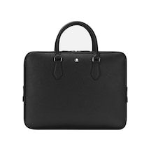 Mont Blanc Montblanc Sartorial Büyük Belge Çantası 130270 Siyah