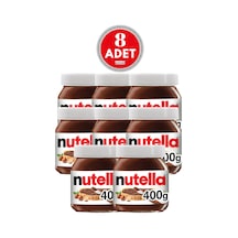 Kakaolu Fındık Krem Çikolata 400 G 8 Adet