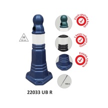 Evelux 22033 Ub R Refüj Dubaları Mavi 50CM Reflektif