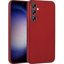 Rba Aksesuar Galaxy Uyumlu S23 Fe Kılıf Rba Premier Silikon Kapak - Kırmızı Kırmızı