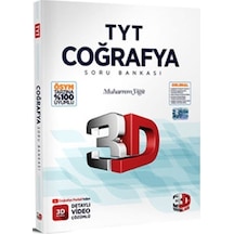 2023 TYT Coğrafya Soru Bankası -  3D Yayınları