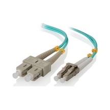 10 metre SC-LC Multi Mode Fiber optik patchkablo Duplex 50/125