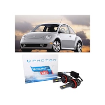 Vw Beetle Led Xenon Uzun Far Ampulü H1 Ultimate 9500 Lumens Yeni Seri Beyaz 1997-2005