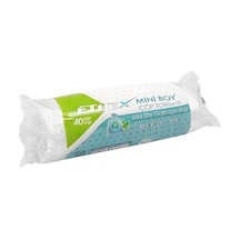 Mini Çöp Torbası - 40x47cm, 10lt, 40 Adet, 5 Rulo