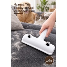 2 Adet Hazneli Tüy Toplayıcı Kedi Ve Köpek İçin