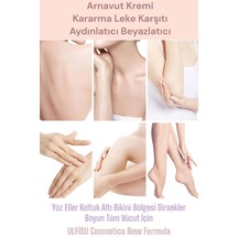 Northcity Whitening Cream Arnavut Kremi 50ml Aklık Kremi Beyazlatıcı Krem X 2 Adet