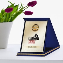 Kişiye Özel Yılın En İyi Özel Şoförü Lacivert Plaket Ödülü