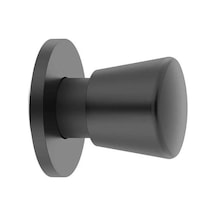Roca Aqua Stop Valf Yuvarlak Kesme Valfi Mat Siyah A5251685NB
