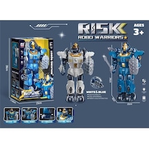Işıklı Müzikli Roket Atan Robot -vrd