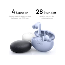 Huawei Freebuds 5i Kablosuz Kulaklık, Tws Bluetooth Kulaklık, Yüksek Çözünürlüklü Ses, Çok Modlu Gürültü Engelleme, 28 Saat Pil Ömrü, Su Geçirmez, Nebula Siyahı Diğer