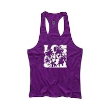 Bluu Lapalm Fitness Gym Tank Top Sporcu Atleti (528806305) Mor