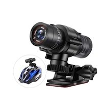 H42a Açık Hava Etkinlikleri Hd Spor Aksiyon Kamera Bisiklet Motosiklet Motosiklet Kask Kamera Kamera Xl Siyah