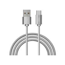 Vrs Design Type-C Usb Kablo Light Silver