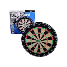 Avessa Domuz Kılı Dart Tahtası Profesyonel Dart Seti 6 Adet Ok Da