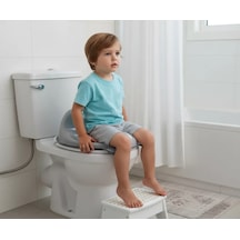 Babyjem Soft Kaymaz Klozet Adaptörü New Soft Gri