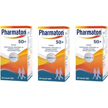 Pharmaton 50 Plus 30   Kapsül 3 Adet