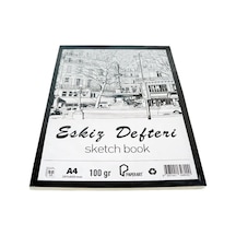 Monarty Paperart Eskiz Defteri, A4 297x420 Mm, 100 Gr, 50 Yaprak, Kağıt Malzeme