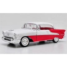 Welly 1 18 1955 Oldsmobile Kapalı Kırmızı Model Araba