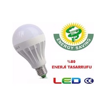 9 Watt E27 Duylu Enerji Tasarruflu Led Ampul 9W Beyaz Işık Lamba