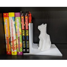 Kedi Desenli Kitap Tutucu