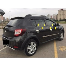 Woc Chrome Dacia Sandero Krom Cam Çıtası 2012 Sonrası 4 Parça Pas