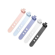 Pazly Yumuşak Ve Usb Silikon Seçeneği Renk Organizatör Kulaklık Kablolu Kabloları İçin Geeroyoo Bağlayıcı Ayarlanabilir Adet 5/10/15 5 - Ag