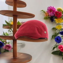 Shopiolog Yazlık Spor İtalyan Fılet Model Erkek London Kasket Bordo