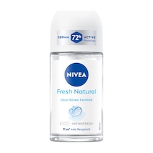 Nıvea Kadın Roll-on Deodorant Fresh Natural 72 Saat Anti-perspirant 50 Ml 5 Adet