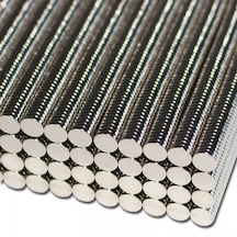50 Adet 5x1 Mm Yuvarlak Mini Güçlü Neodyum Mıknatıs Magnet