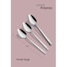 Onon Pırlanta Sade 6 Adet Yemek Kaşığı