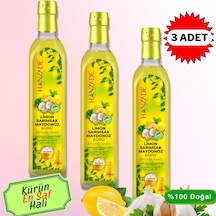 Hanzade Bitkisel Limon Sarımsak Maydanoz Kürü 3 x 500 ML
