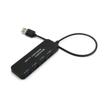 Cbtx Usb2.0 Bağlantı İstasyonu Usb2.0'dan 4'e Usb2.0 Hub Pc, Dizüstü Bilgisayarlar İçin Çok Bağlantı Noktalı Usb Adaptör Hub'ı